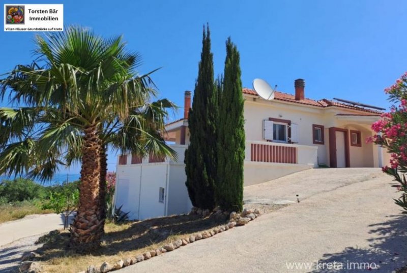 Minoa apokoranas Kreta, Vamos, Freistehender Bungalow (Wfl.120m²)Garage u. Meerblick Haus kaufen